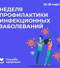 Неделя профилактики инфекционных заболеваний (в честь Всемирного дня борьбы против туберкулеза).